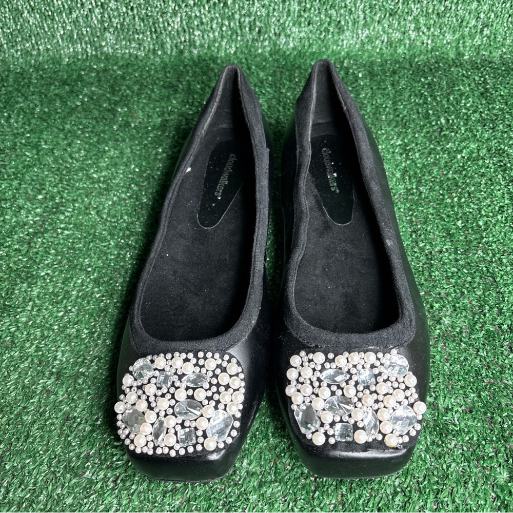 NEW Cloudwalkers “Pearl” Loafers Black 10 Wide Shoes